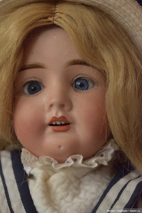 Антикварная девочка - морячка (фото 3)