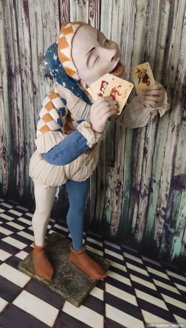 Авторская кукла "Джокер" — Авторские куклы (фото 4)