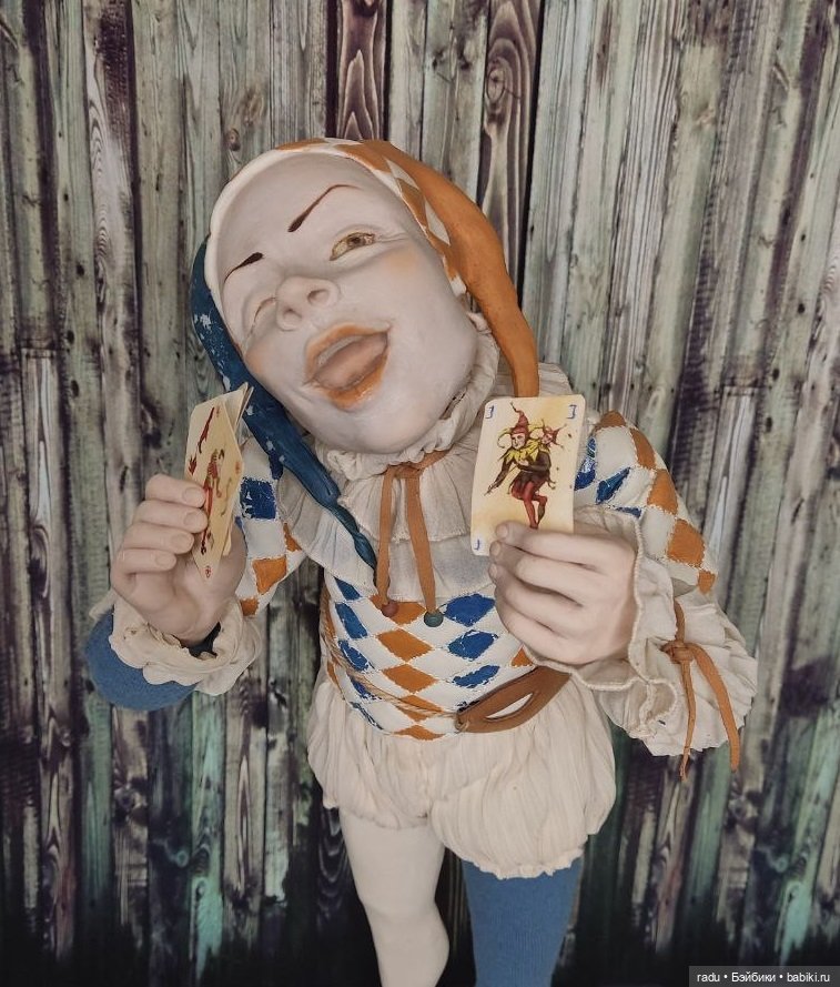 Авторская кукла "Джокер" — Авторские куклы (фото 8)