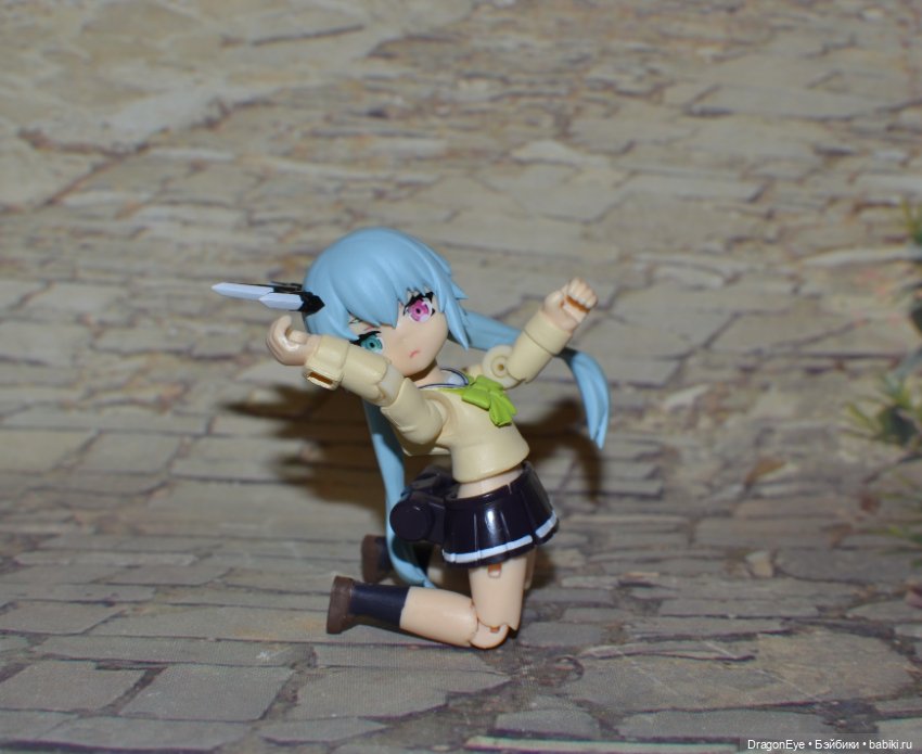 Desktop Army Heavily Armed High School Girls №02