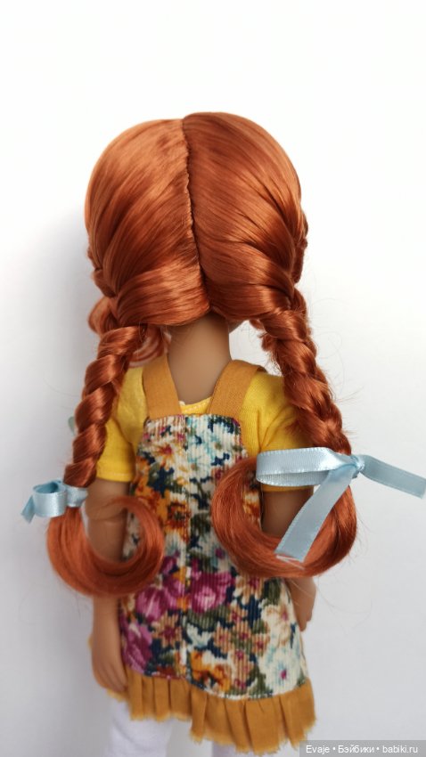 Парики 7-8" - Французские длинные косы, 3 цвета (фото 10)