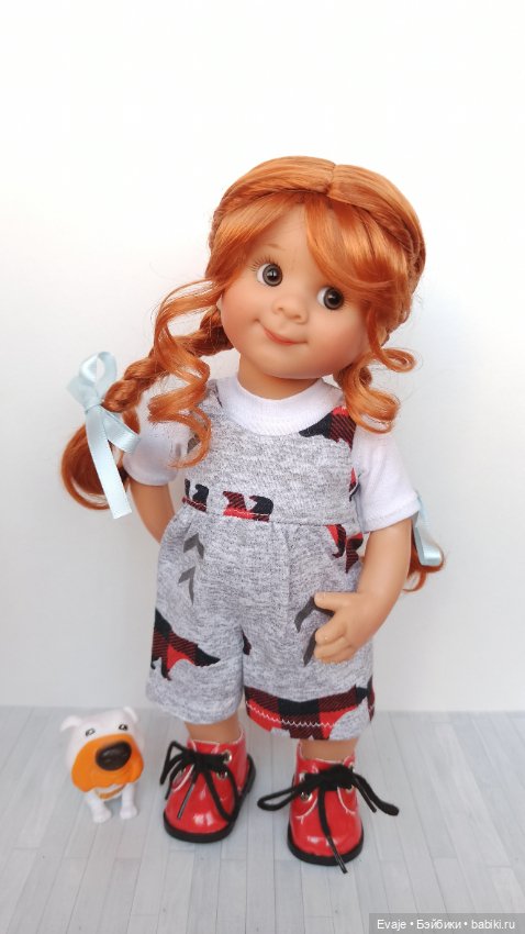 Парики 7-8" - Французские длинные косы, 3 цвета