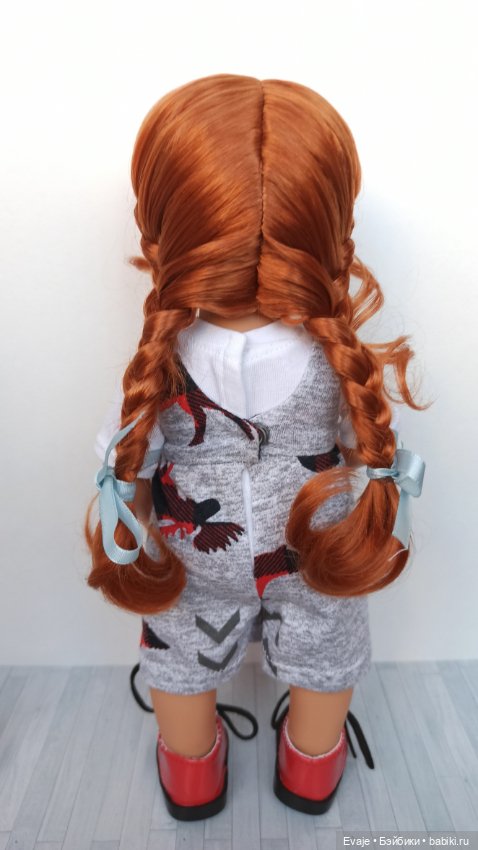 Парики 7-8" - Французские длинные косы, 3 цвета