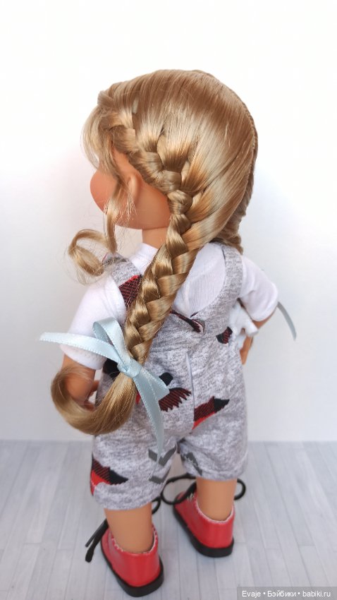 Парики 7-8" - Французские длинные косы, 3 цвета (фото 6)