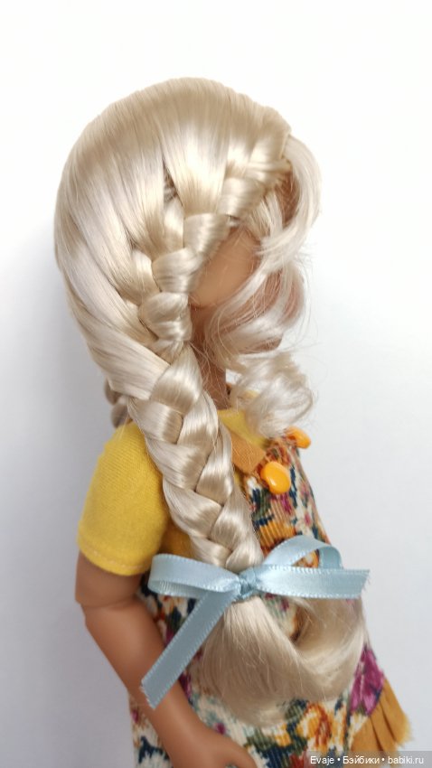 Парики 7-8" - Французские длинные косы, 3 цвета