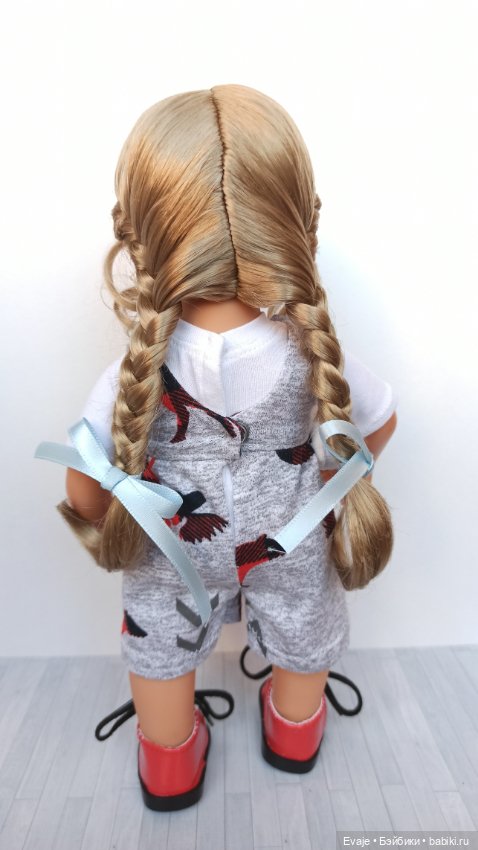 Парики 7-8" - Французские длинные косы, 3 цвета (фото 7)