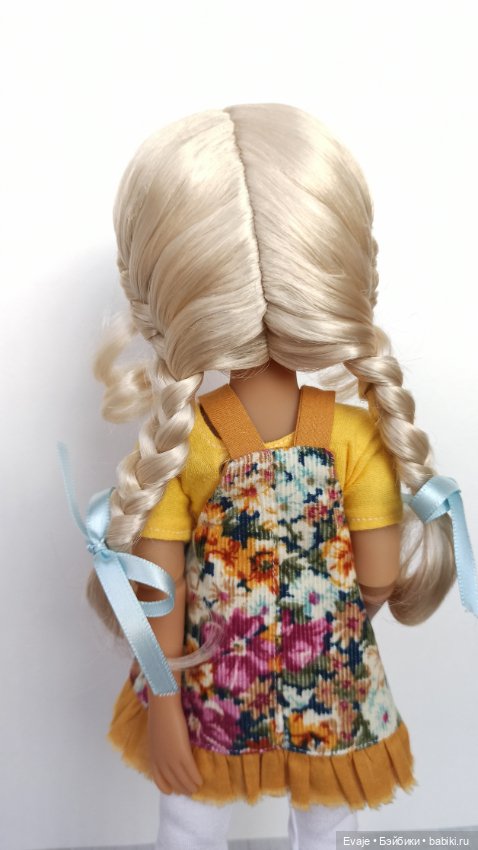 Парики 7-8" - Французские длинные косы, 3 цвета