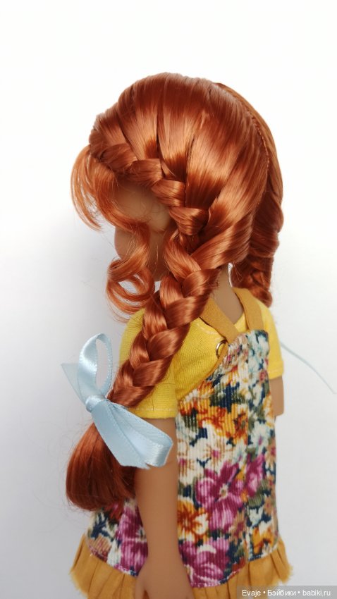 Парики 7-8" - Французские длинные косы, 3 цвета (фото 9)