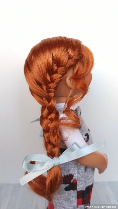 Парики 7-8" - Французские длинные косы, 3 цвета