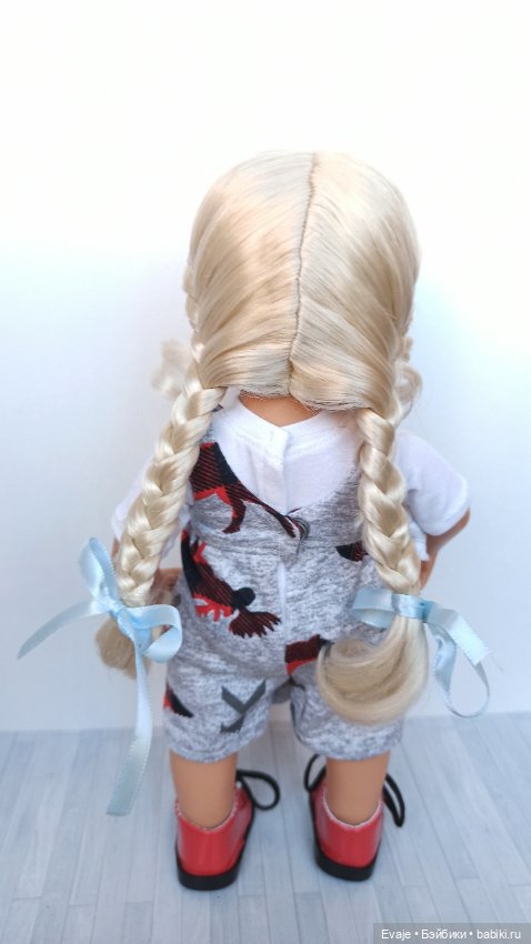 Парики 7-8" - Французские длинные косы, 3 цвета