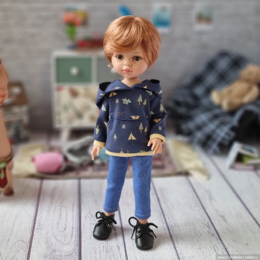 Худи+джеггинсы (набор выкроек и фото МК в формате ПДФ) для Паола Реина (фото 6)