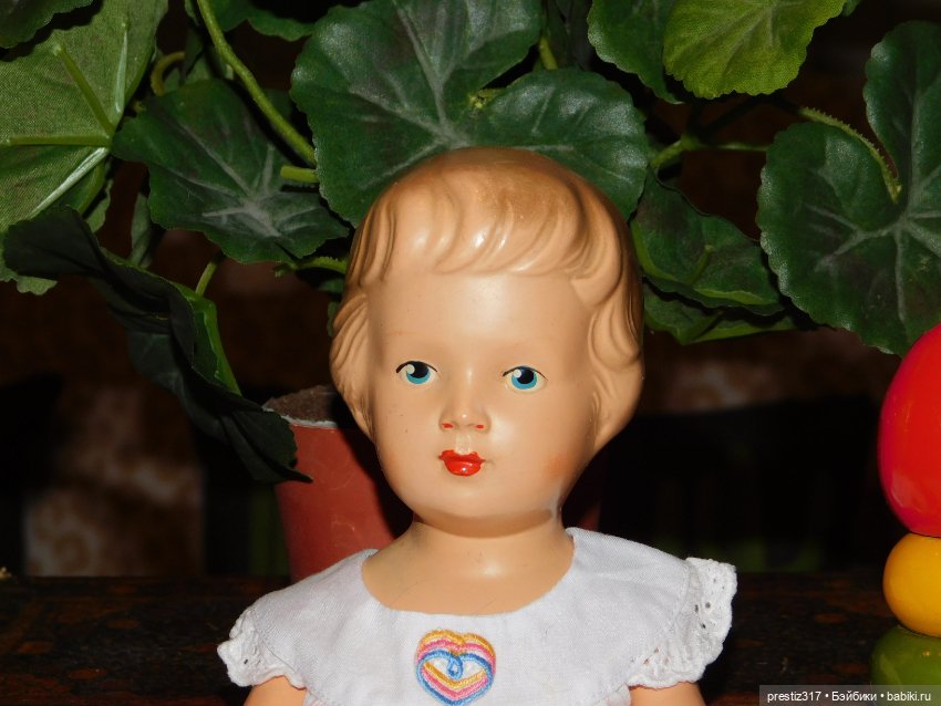 Стройная и благородная,редкая,рельефная, антикварная куколка 50-е годы.В отличном состоянии (фото 8)