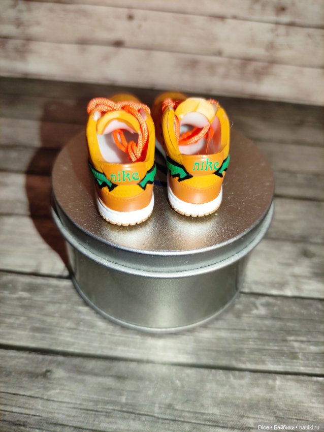 Кеды Nike для экшенов, БЖД, phicen, Integrity, action figures 1/6 (фото 2)