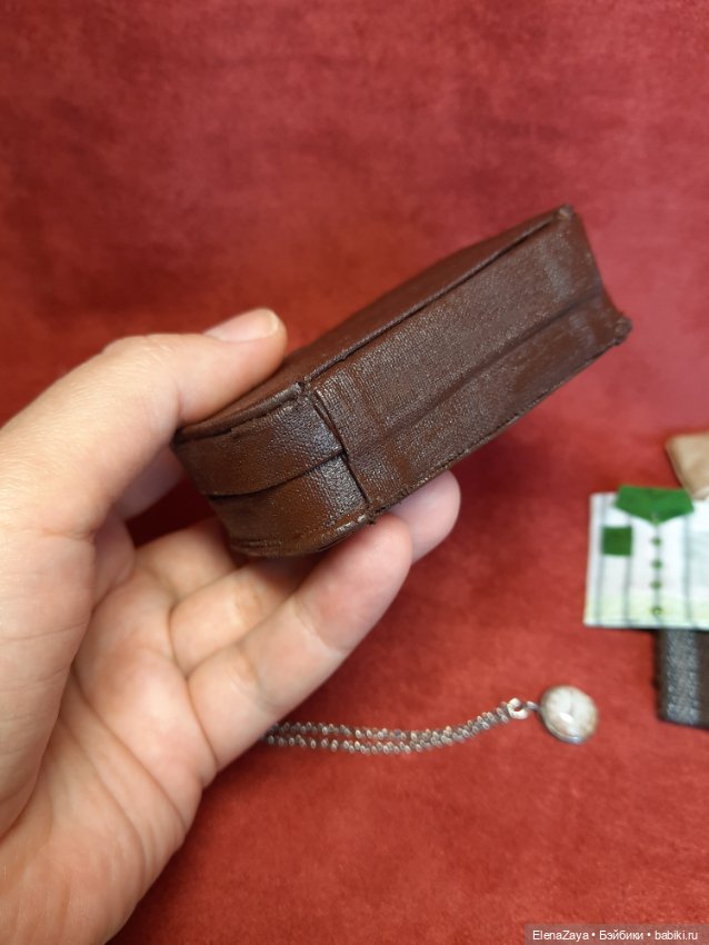 Ретро чемодан с наполнением( миниатюра) (фото 10)