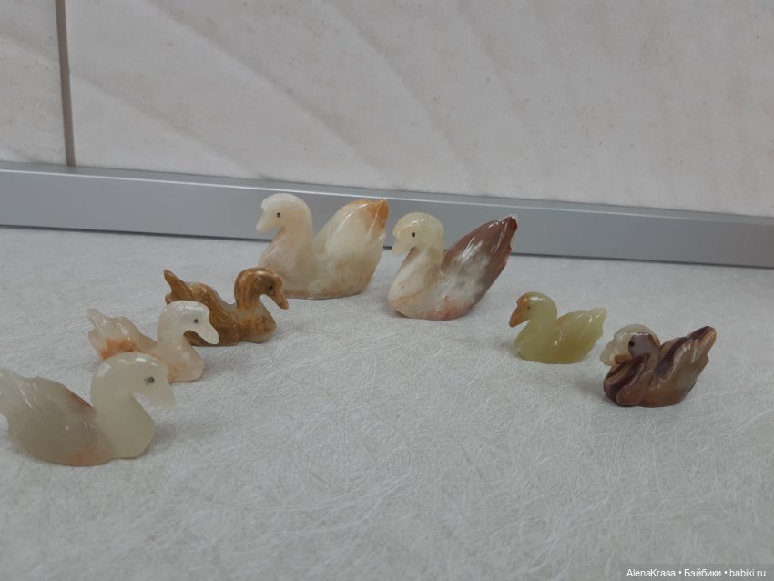Оникс,лебеди — Миниатюра для кукол