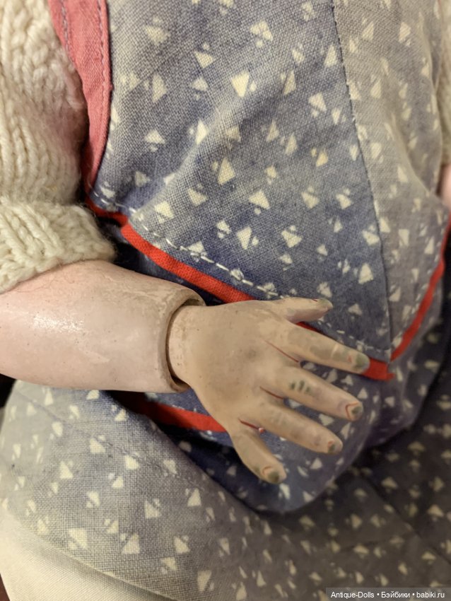Антикварная кукла Bruno Schmidt 2048 (Германия) (фото 8)