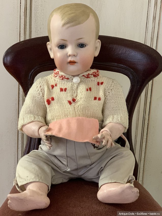 Антикварная кукла Bruno Schmidt 2048 (Германия) (фото 4)