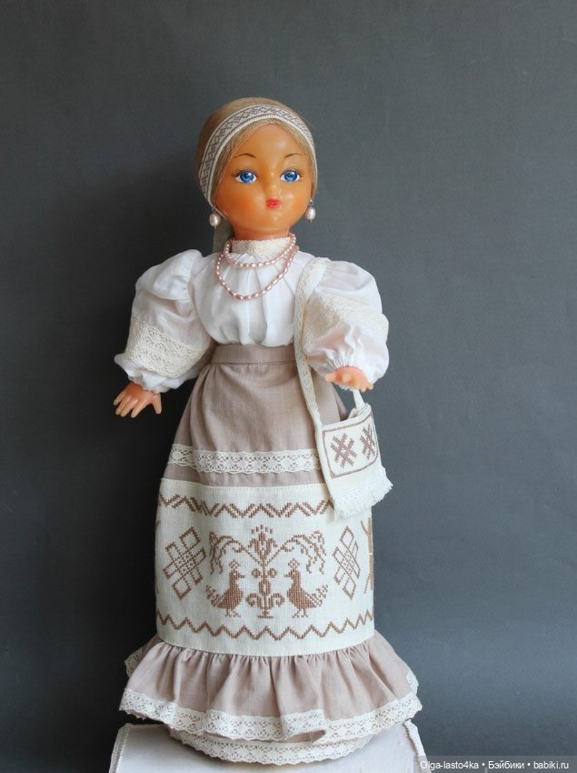 Славяночка. Новый образ старой куклы