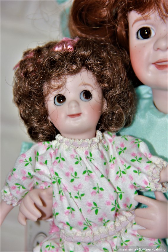 Глиннис со своей googlie ,полностью фарфоровые (414.3) (фото 2)