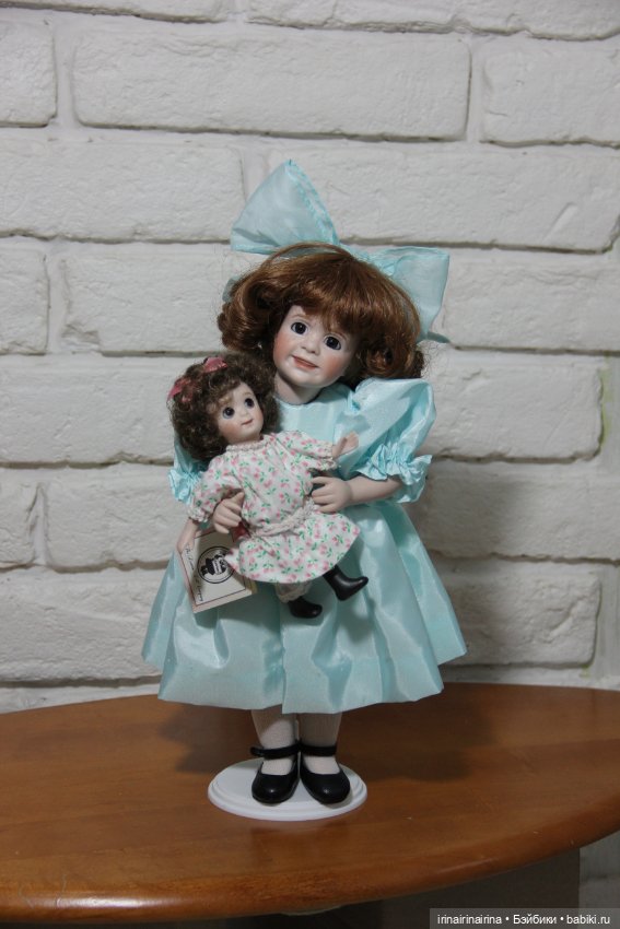 Глиннис со своей googlie ,полностью фарфоровые (414.3) (фото 4)