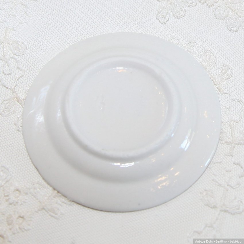 Антикварный посудный набор для кукол, Германия (фото 5)