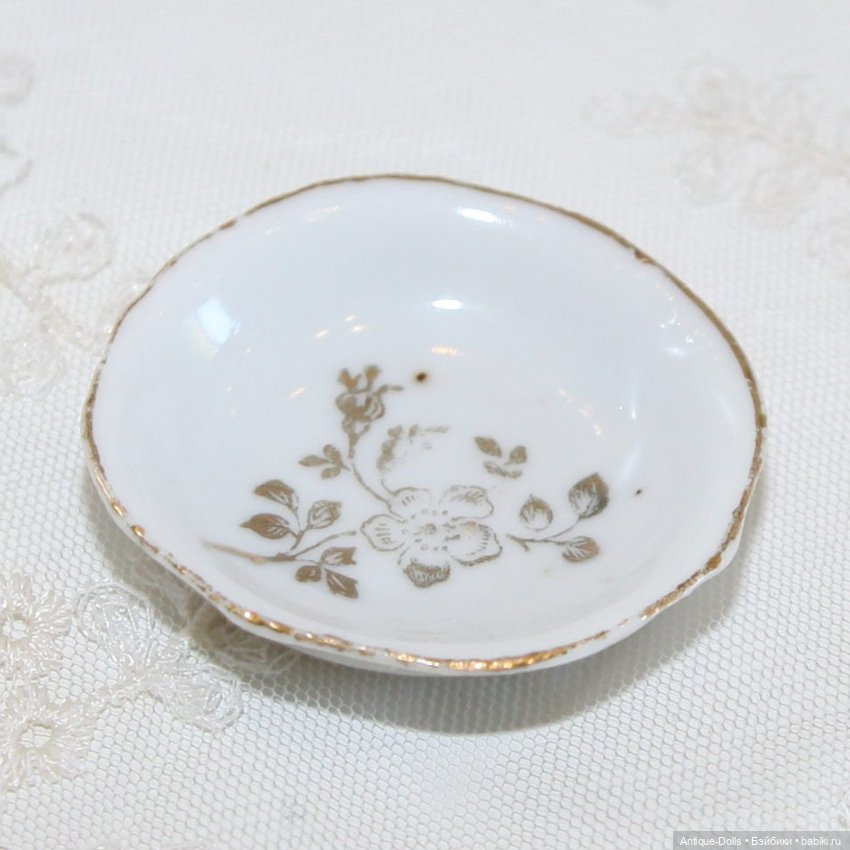 Антикварный посудный набор для кукол, Германия (фото 8)