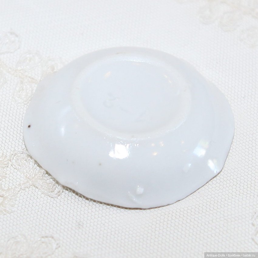 Антикварный посудный набор для кукол, Германия (фото 10)