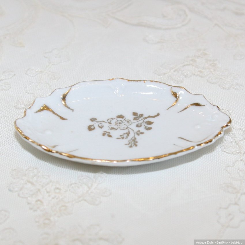 Антикварный посудный набор для кукол, Германия