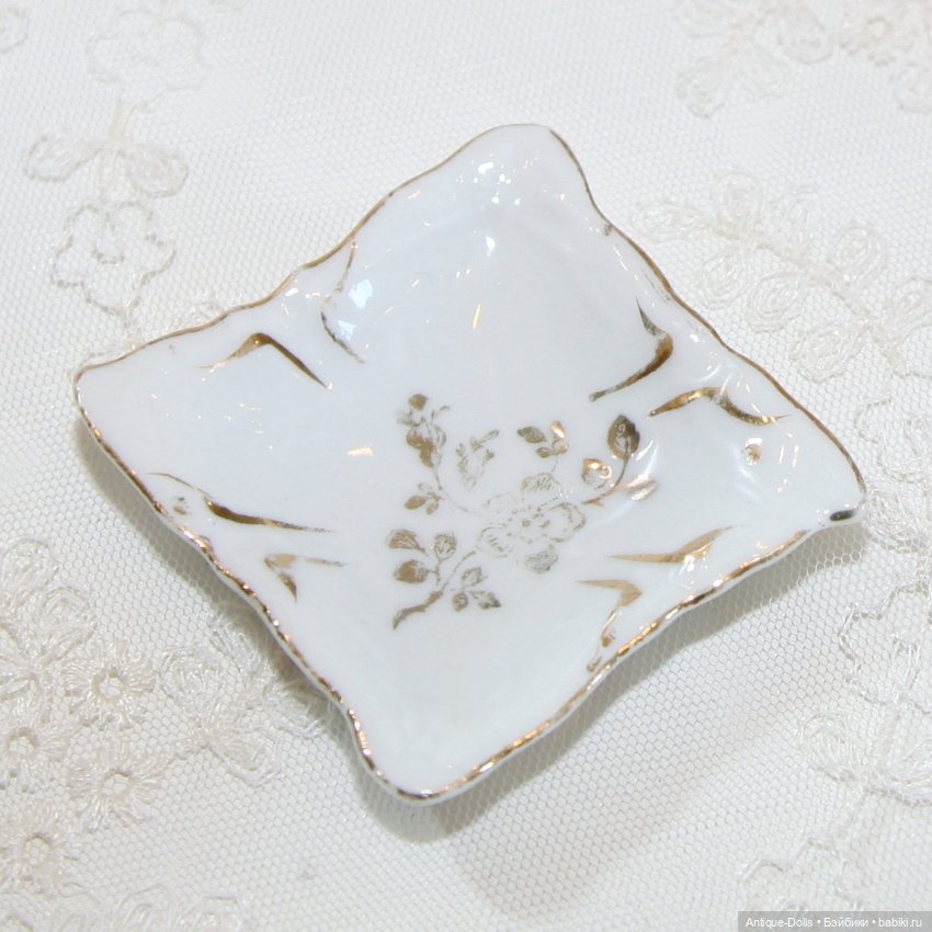 Антикварный посудный набор для кукол, Германия (фото 6)