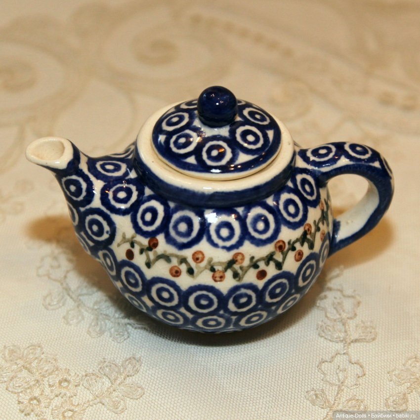 Антикварный чайный набор для кукол Baise (фото 6)