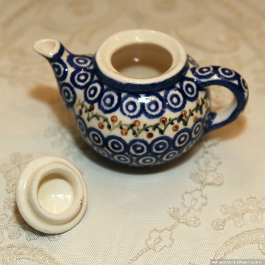 Антикварный чайный набор для кукол Baise (фото 7)