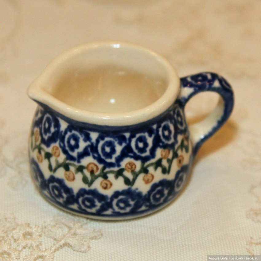 Антикварный чайный набор для кукол Baise