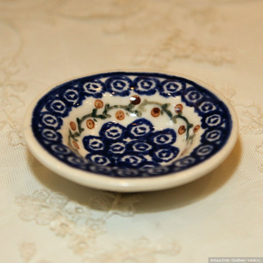 Антикварный чайный набор для кукол Baise