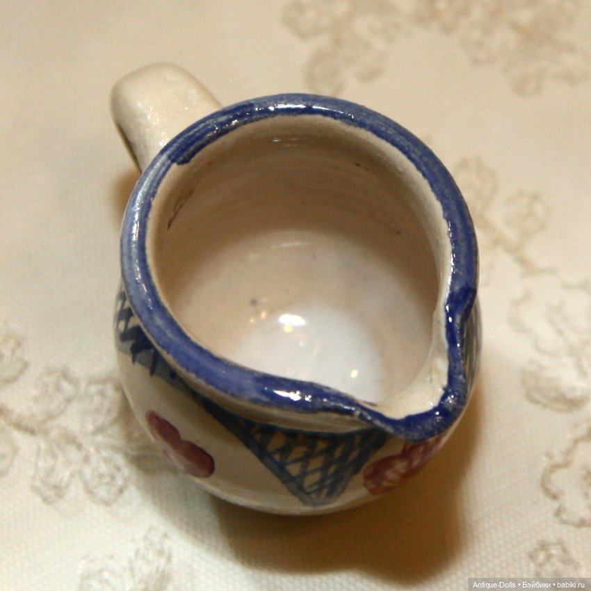 Антикварный чайный набор для кукол, Германия (фото 10)
