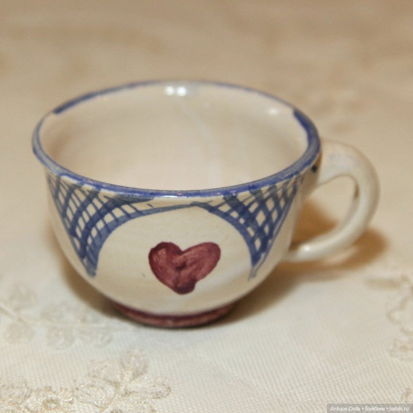 Антикварный чайный набор для кукол, Германия (фото 5)