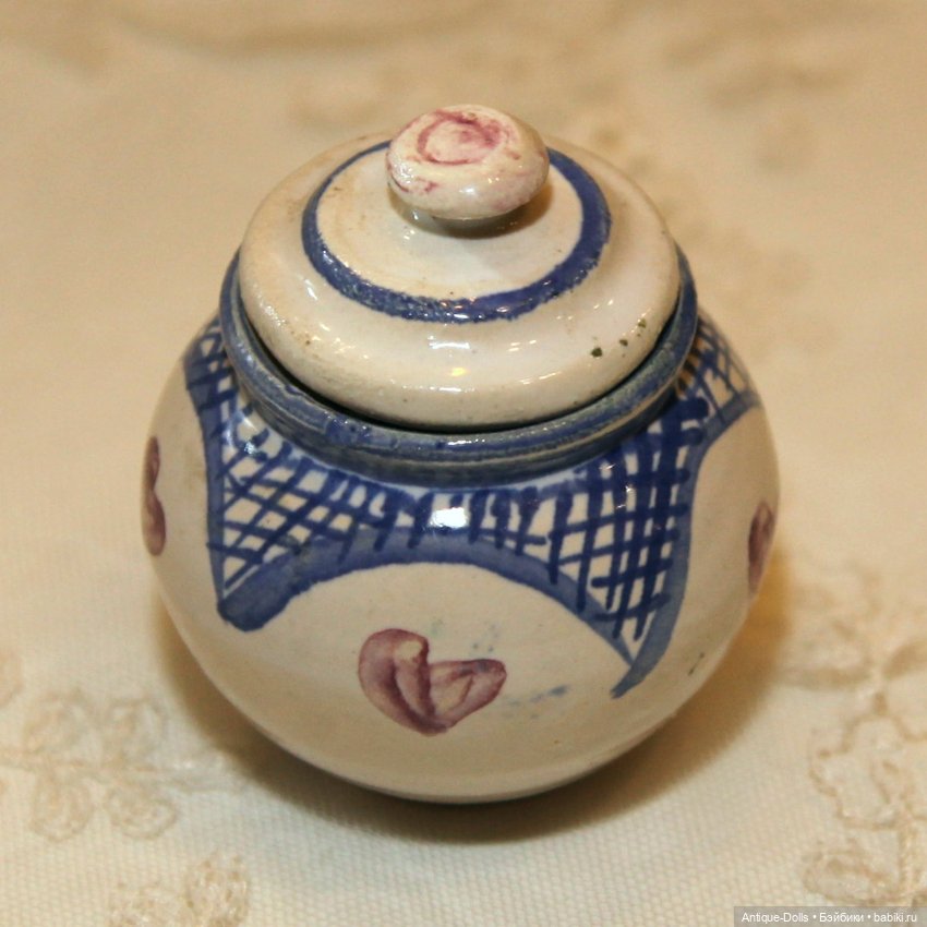 Антикварный чайный набор для кукол, Германия