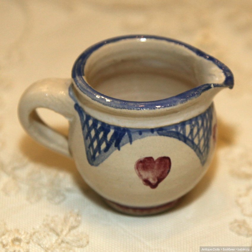 Антикварный чайный набор для кукол, Германия (фото 8)