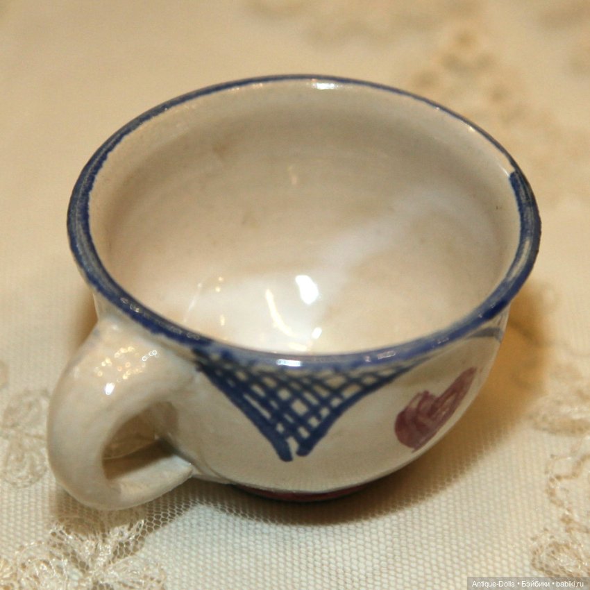 Антикварный чайный набор для кукол, Германия (фото 6)