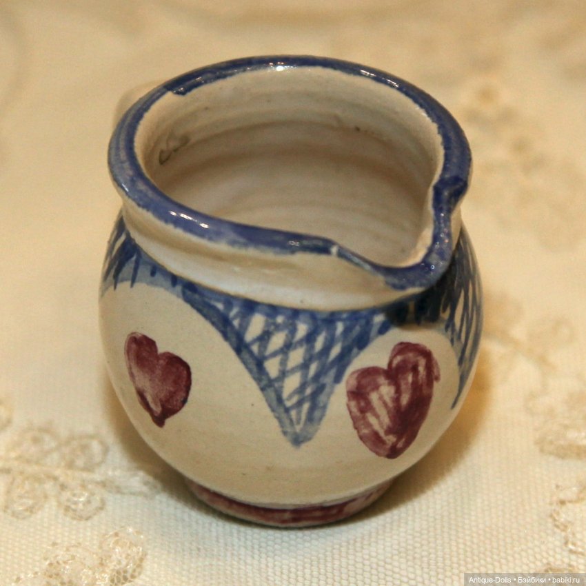Антикварный чайный набор для кукол, Германия (фото 9)