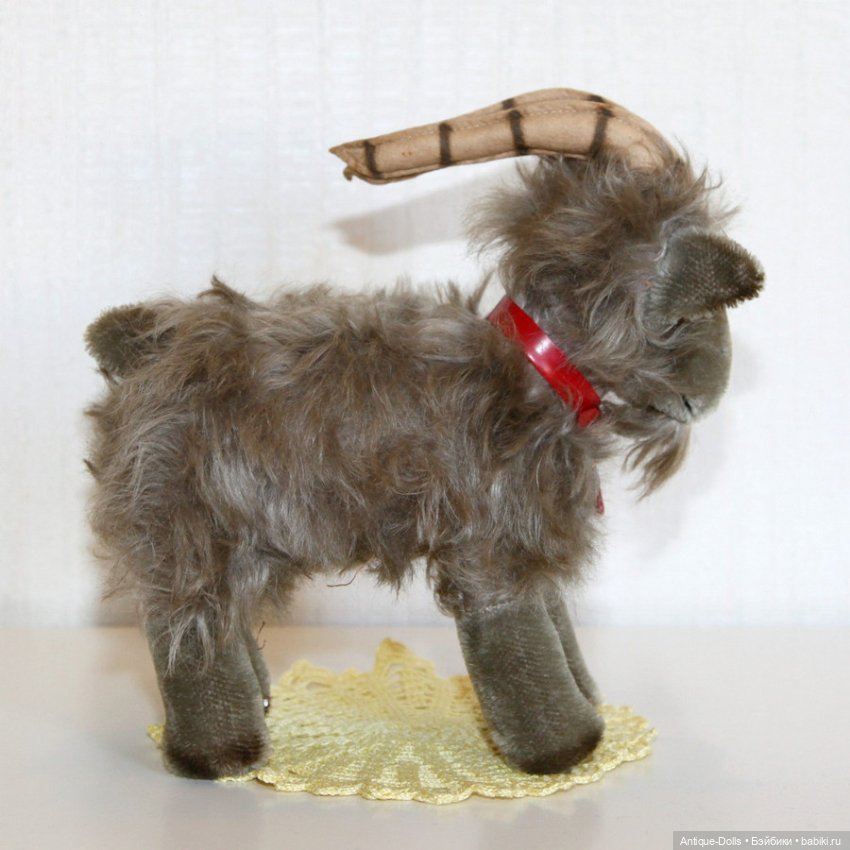 Винтажная игрушка козлик Clemens Spieltiere (фото 4)