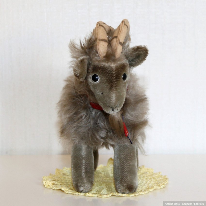 Винтажная игрушка козлик Clemens Spieltiere (фото 2)