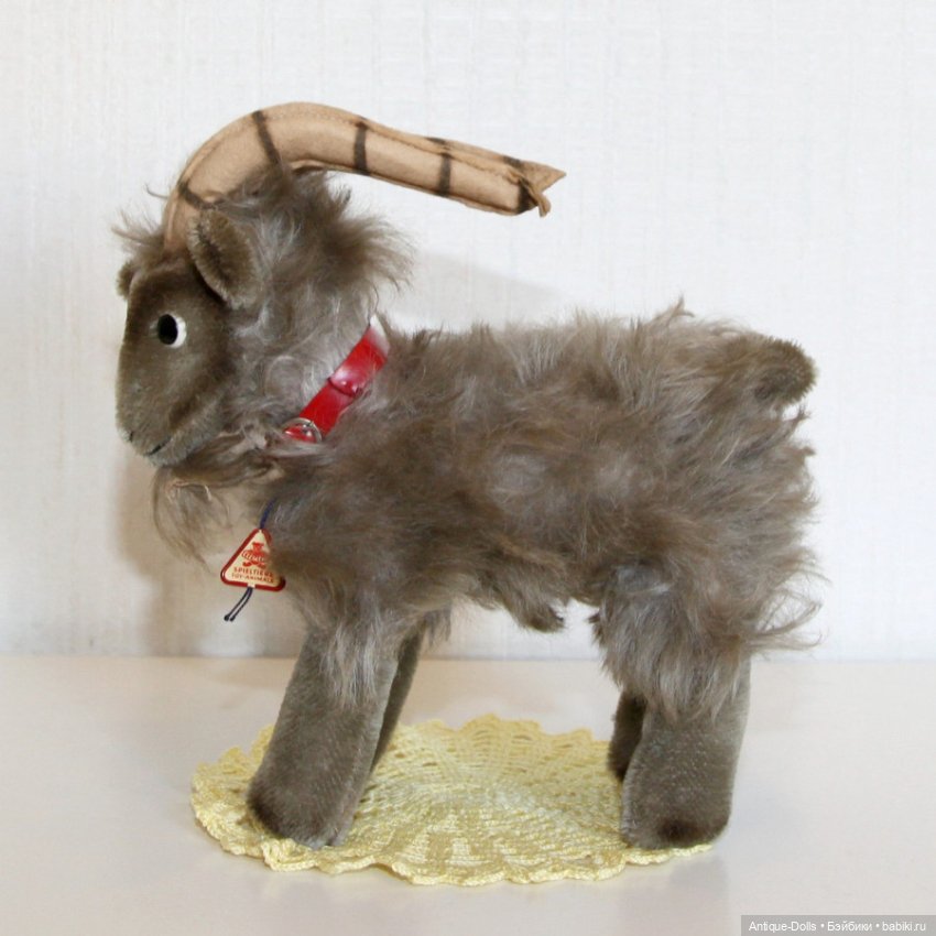 Винтажная игрушка козлик Clemens Spieltiere (фото 5)