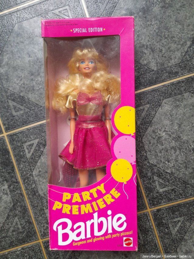Barbie Party Premiere 1992 / Новая в коробке (фото 6)