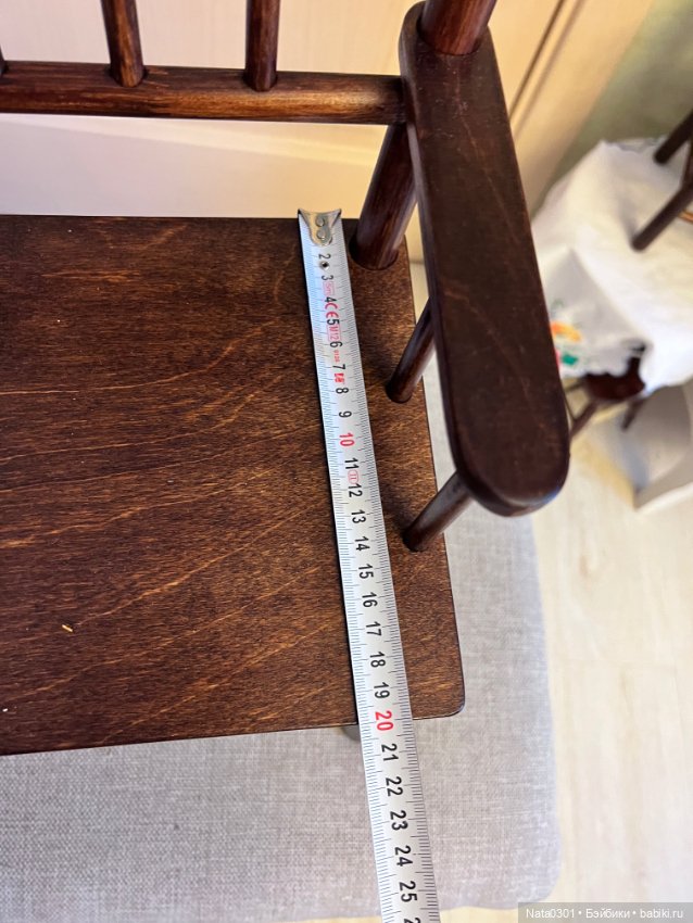 Стул кукольный — Кукольная мебель (фото 6)