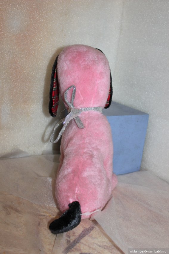 Мягкая игрушка СССР Собака плюшевая (фото 3)