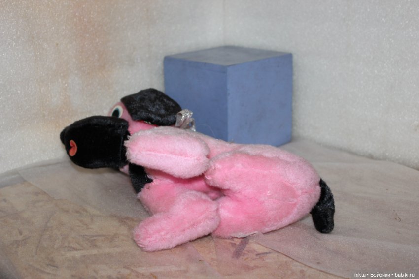 Мягкая игрушка СССР Собака плюшевая (фото 5)