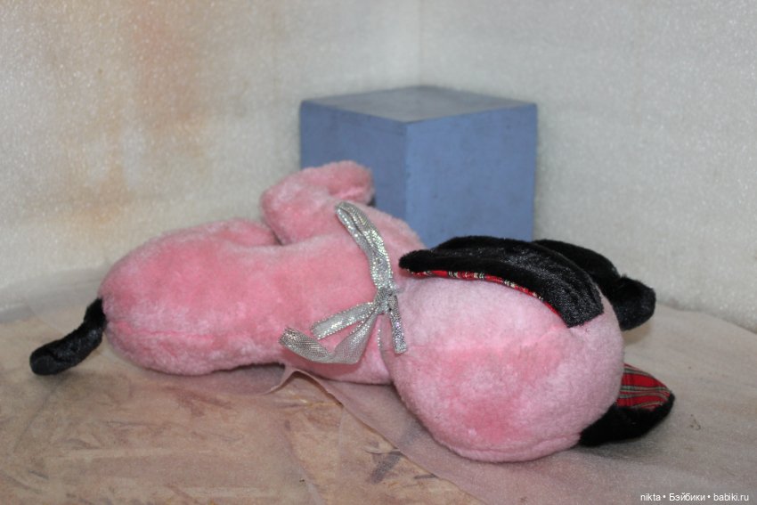 Мягкая игрушка СССР Собака плюшевая (фото 6)