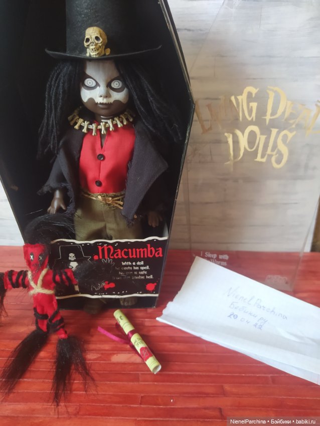 Macumba Макумба из 4 серии Mezco Toys Living dead dolls (фото 3)