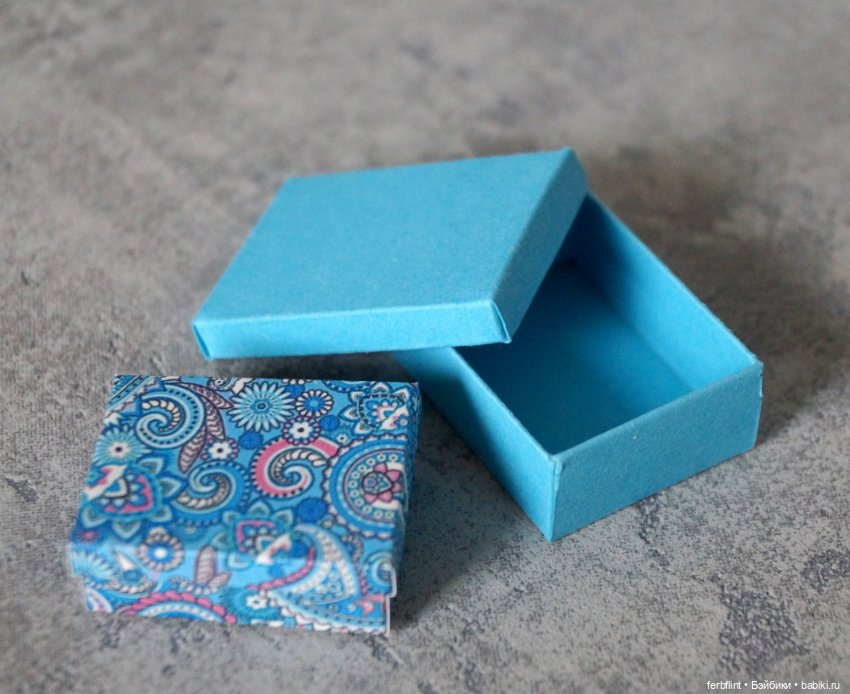 Набор из 2х коробочек в масштабе 1:6 (фото 7)