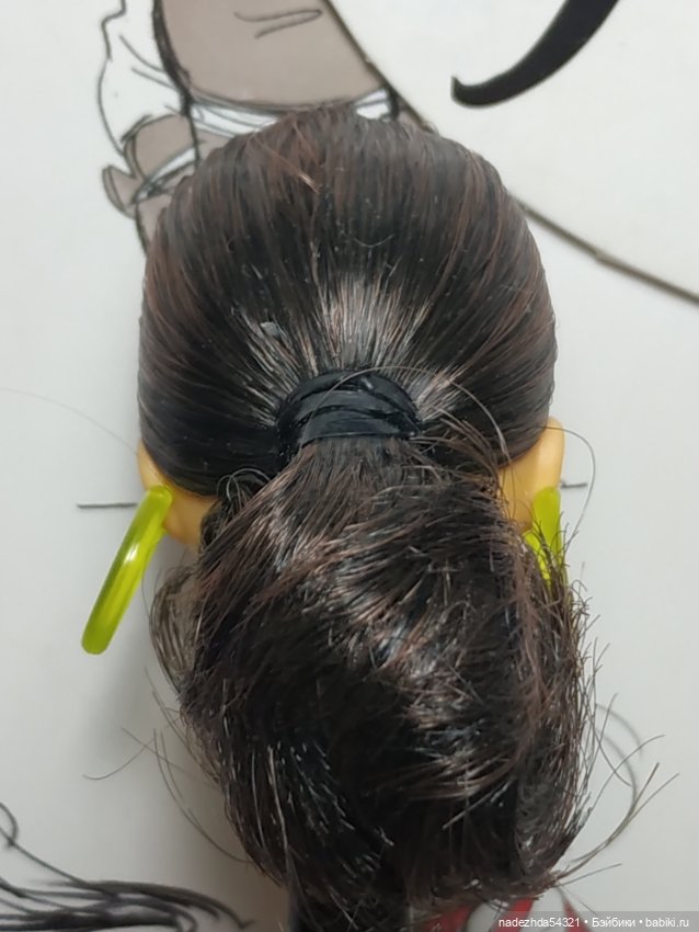 Голова Барби БМР 1959 азиатки (2) (фото 8)